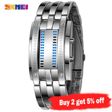 Load image into Gallery viewer, Creative Casual Led Steel Watch for Men
