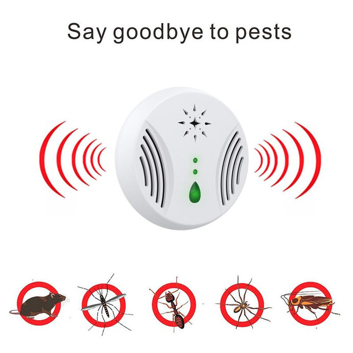 Ultrasonic Electronic Repeller Pest Reject Electronic Mosquito Killer  Cockroach Insect 2019 NEW