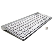 Load image into Gallery viewer, 101 Keys Ultra-Thin Russian Keyboard 2.4GHz Wireless for Mac Win XP 7 10 Android TV Box