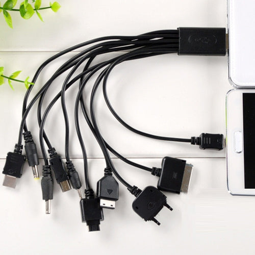 10 in 1 Universal Portable Multi Functions USB Charge Cable Compatible with Most Brands Phones