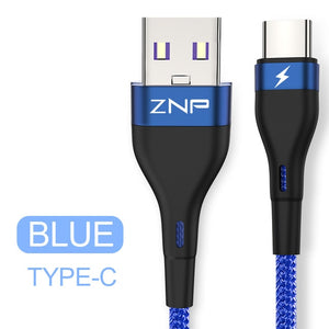 USB Type C Cable  Fast Charging USB-C Charger Mobile Phone USBC Type-C Cable